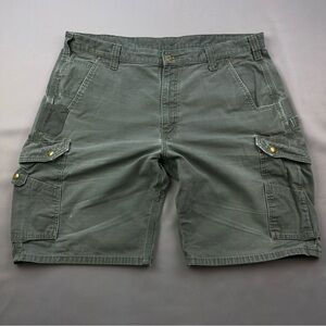 Carhartt Men's Green Cargo Shorts
